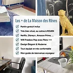Apartment Voyage Au Calme A 10 Minutes Du Centre Avec Parking Inclus Et Fibre, Ideal Solo Et Pro *