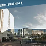 Voyage Au Calme A 10 Minutes Du Centre Avec Parking Inclus Et Fibre, Ideal Solo Et Pro Apartment Rouen