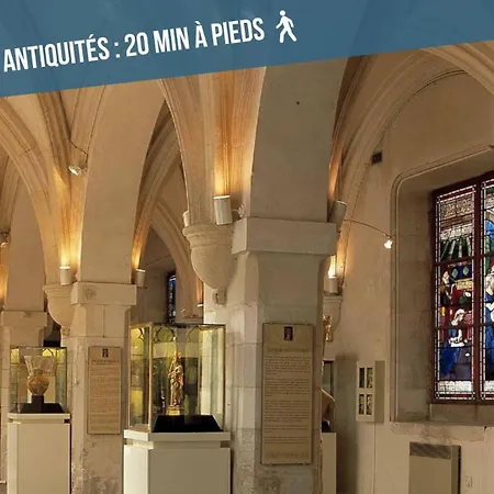 Appartement Voyage Au Calme A 10 Minutes Du Centre Avec Parking Inclus Et Fibre, Ideal Solo Et Pro