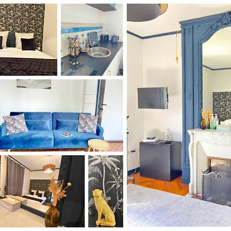 Voyage Au Calme à 10 Minutes Du Centre Avec Parking Inclus Et Fibre, Idéal Solo Et Pro Apartamento *