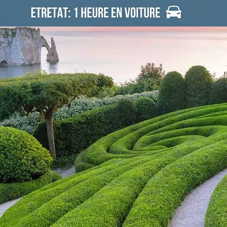 Appartement Voyage Au Calme A 10 Minutes Du Centre Avec Parking Inclus Et Fibre, Ideal Solo Et Pro Rouen