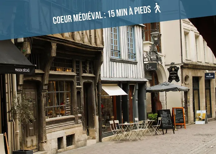 Voyage Au Calme A 10 Minutes Du Centre Avec Parking Inclus Et Fibre, Ideal Solo Et Pro