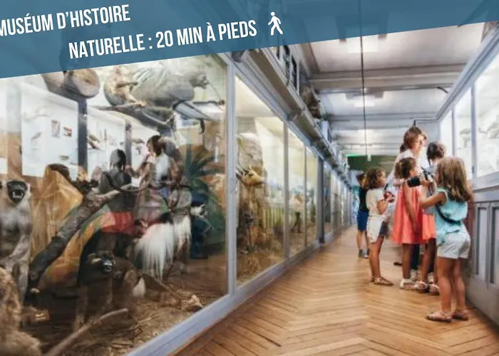 Apartment Voyage Au Calme A 10 Minutes Du Centre Avec Parking Inclus Et Fibre, Ideal Solo Et Pro *