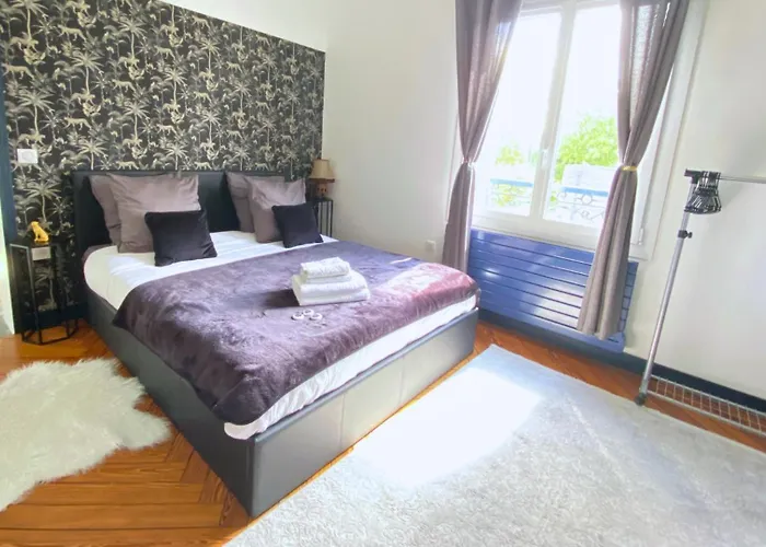 Voyage Au Calme A 10 Minutes Du Centre Avec Parking Inclus Et Fibre, Ideal Solo Et Pro *