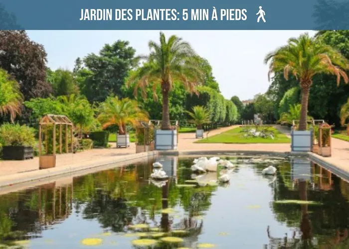 Appartement Voyage Au Calme à 10 Minutes Du Centre Avec Parking Inclus Et Fibre, Idéal Solo Et Pro *