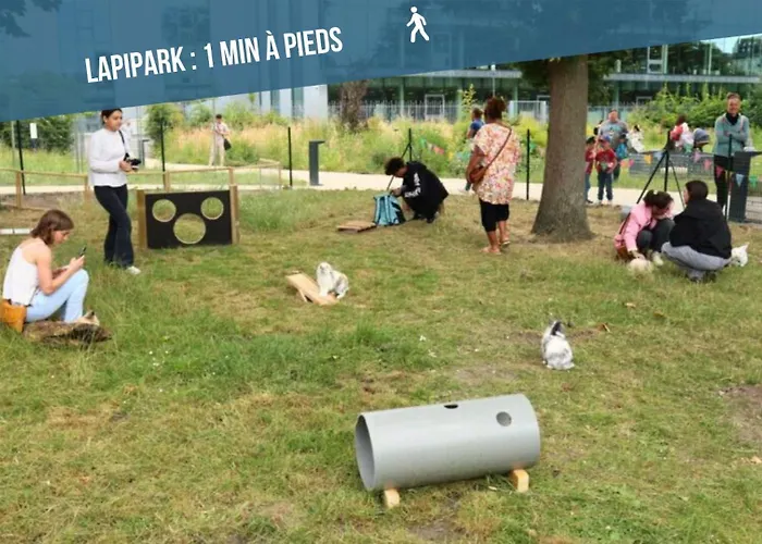 Voyage Au Calme A 10 Minutes Du Centre Avec Parking Inclus Et Fibre, Ideal Solo Et Pro Apartment *