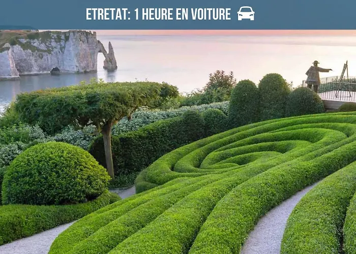 Appartement Voyage Au Calme à 10 Minutes Du Centre Avec Parking Inclus Et Fibre, Idéal Solo Et Pro Rouen