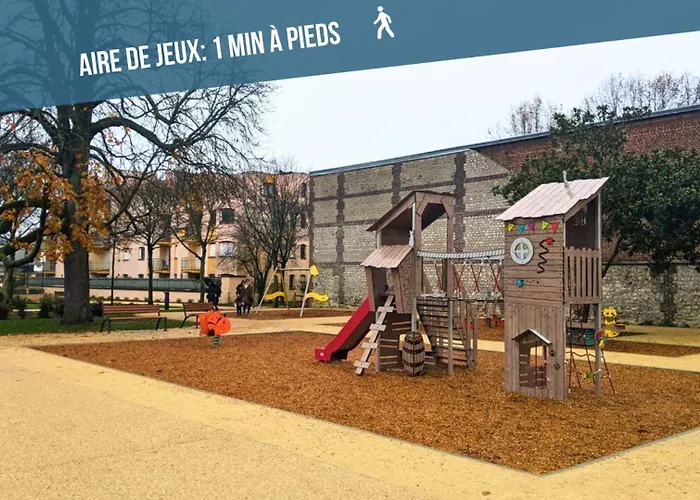 Voyage Au Calme à 10 Minutes Du Centre Avec Parking Inclus Et Fibre, Idéal Solo Et Pro * Rouen